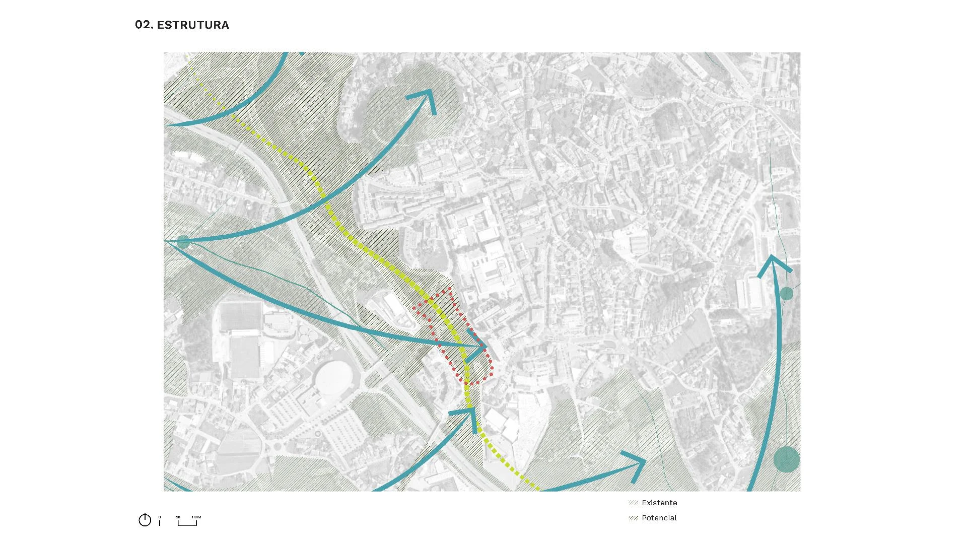 PARQUE URBANO GONDOMAR scheme