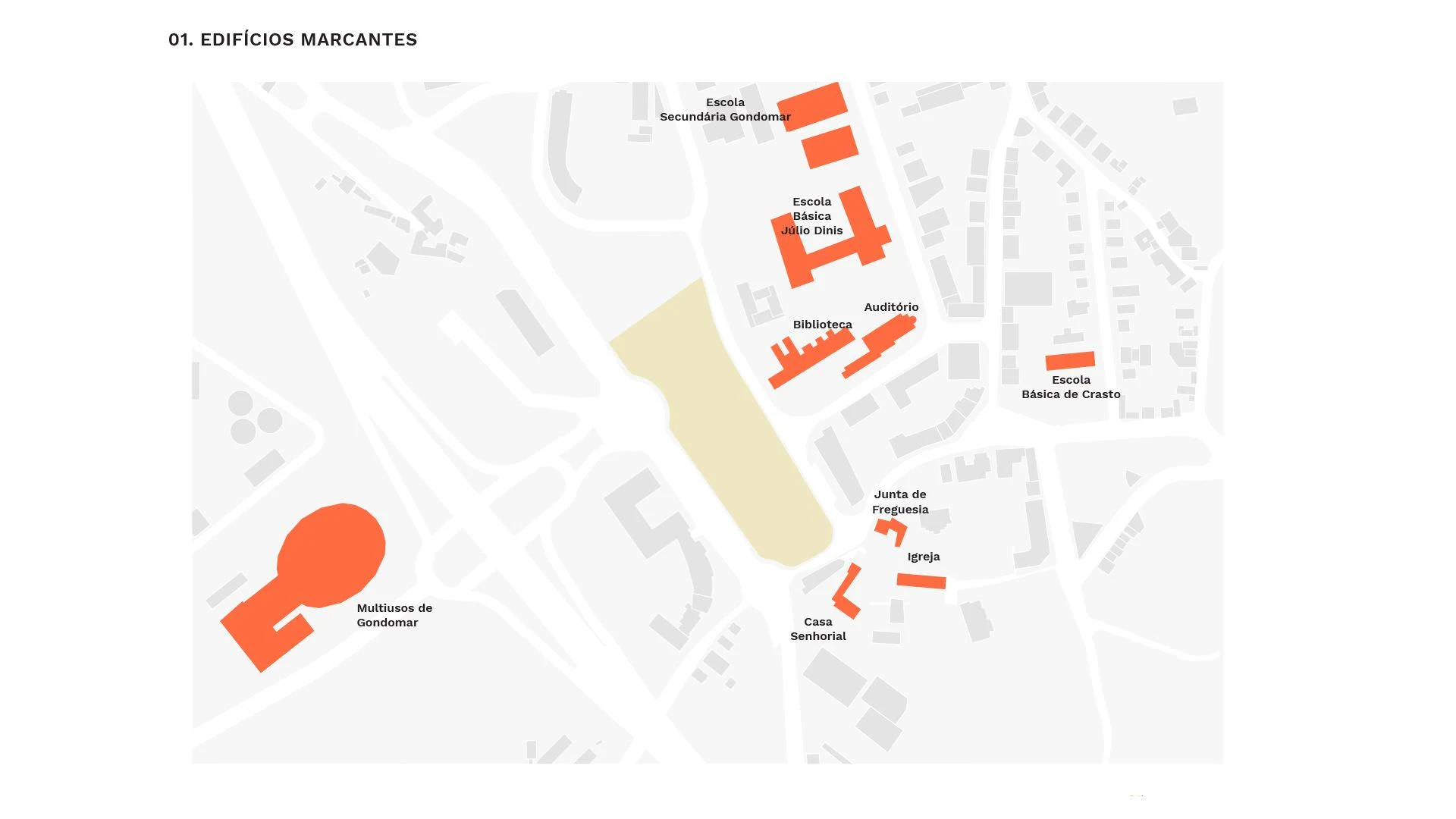 PARQUE URBANO GONDOMAR scheme