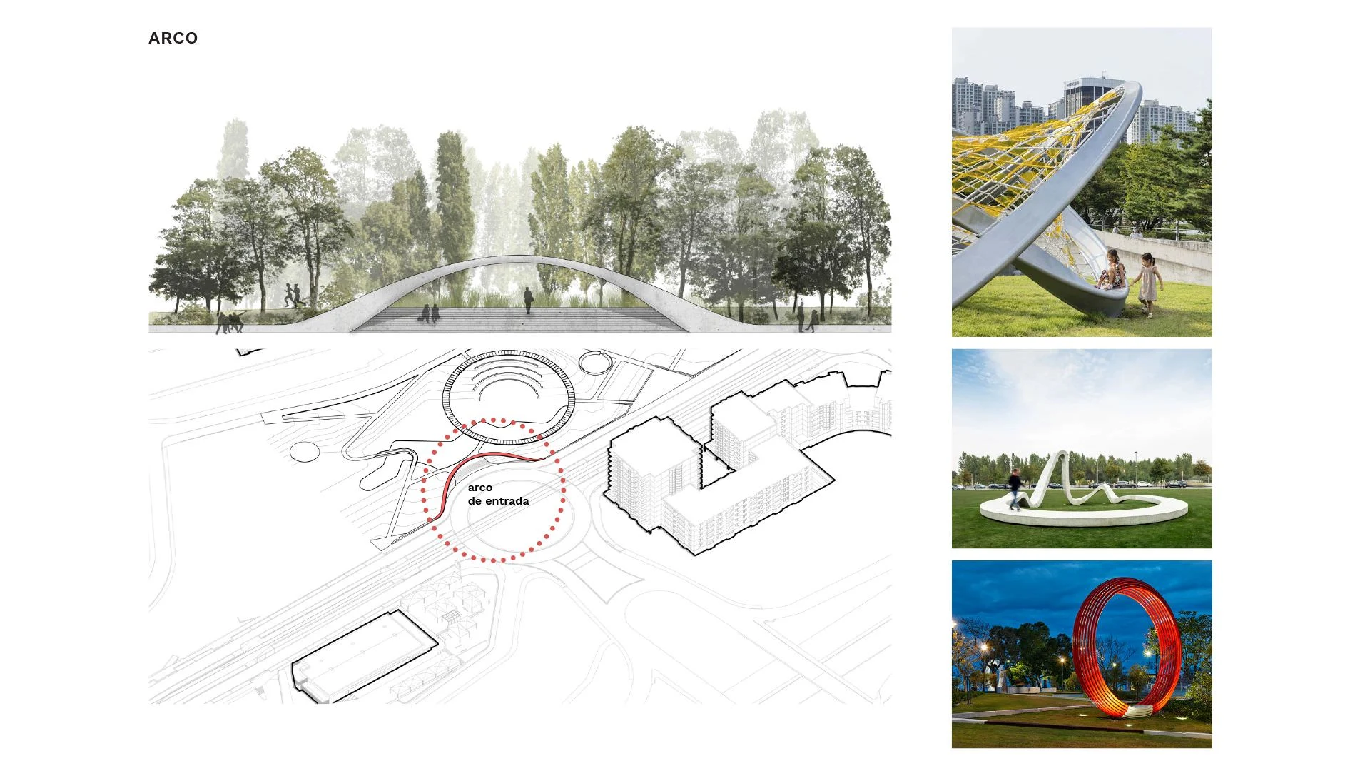 PARQUE URBANO GONDOMAR scheme